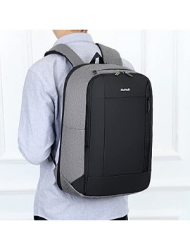 MEINAILI 1811 15.6" Laptop Backpack Multifunction - Black   