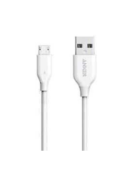 Anker PowerLine 3ft Micro USB, White